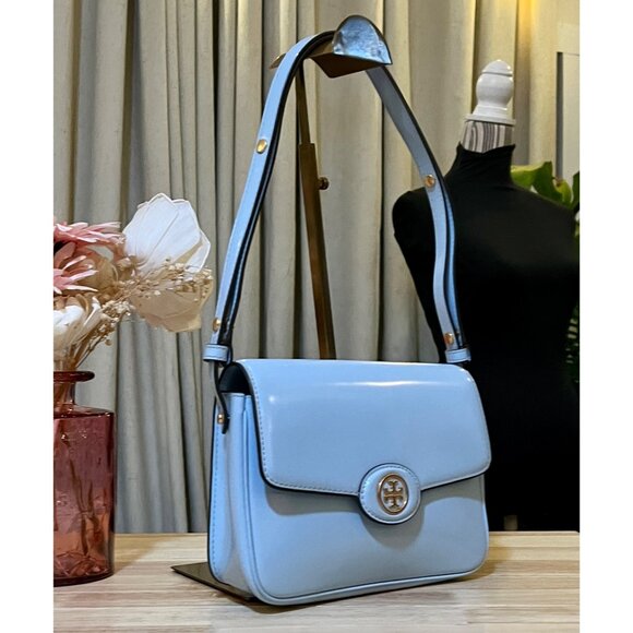 Authentic Tory Burch Robinson Spazzolato Small Top Handle Bag  ✺✺ - Picture 7 of 11